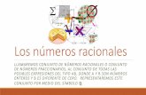 Los números racionales - emiwebalgebrafi.emiweb.es/medias/files/los-numeros-racionales...Podemos describir el conjunto de los números racionales o fraccionarios por comprensión