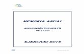 ASOCIACION URUGUAYA DE TENIS - AUTaut.uy/wp/wp-content/uploads/2018/05/MEMORIA-ANUAL-EJERCICIO-2016.pdf · iniciantes de todas las edades, en un entorno de aprendizaje divertido y