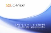 Microsoft Word 2010 Guía del productodownload.microsoft.com/download/D/4/A/D4ABFD2D-3FE6...Tabla de contenido ... Aproveche las ventajas derivadas de más temas de Office personalizables