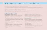 Perfiles en Informática - Universitat Jaume Iaramburu/proyectate/sesion1/Perfiles.pdf · sistemas hardware y de red, así como las características de los sistemas de comunicaciones.