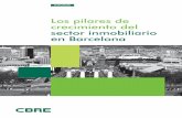 Los pilares de crecimiento del sector inmobiliario en Barcelona · LOS PILARES DE CRECIMIENTO DEL SECTOR INMOBILIARIO EN BARCELONA 6 Debido a la falta de suelos para levantar nuevas