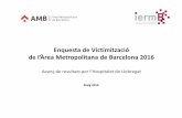 Presentación de PowerPoint - UAB Barcelona...6,58 punts de mitjana els serveis que presten els Mossos d’Esquadra i gairebé amb 6,5 punts els de la seva Guàrdia Urbana. Barris