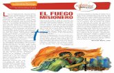 Boletín Solidaridad y Misión N.º37Diciembre 2018 EL FUEGO … · 2018-12-07 · Boletín Solidaridad y Misión N.º37Diciembre 2018 Misiones Claretianas Provincia de Santiago L