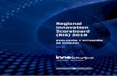 Regional Innovation Scoreboard (RIS) 2019...2 REGIONA INNOVATION SCOREBOARD (RIS) 2019 EVOUCIN SITUACIN DE EUSKADI • E l Regional Innovation Scoreboard 2019 (RIS2019) muestra que