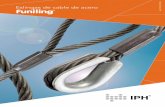 Eslingas de cable de acero · 2018-10-28 · Certificación de producto ABNT NBR, ISO 2408. Eslingas para elevación de contenedores offshore Certificación de producto DNV, 2.7-1.