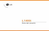 LG L1400i Owner's Manual L1400i Cingular Spanish Final · 8 Por su seguridad Información importante Esta guía del usuario contiene información importante acerca del uso y funcionamiento