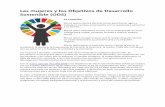 Las mujeres y los Objetivos de Desarrollo Sostenible (ODS)onu.org.cu/files/files/Las_mujeres_y_los_Objetivos_de_Desarrollo_Sostenible.pdf · que lleva a cabo ONU Mujeres para conseguir