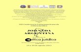 VIII Conferencia Latinoamericana de Crítica Jurídica · 2013-07-04 · Por otra parte, proponemos desmenuzar las particularidades del Campo del Derecho con pretensión de dar cuenta