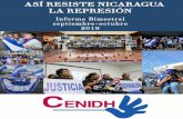 Centro Nicaragüense de Derechos Humanos...durante casi tres meses, por el supuesto delito de robo agravado, mientras que el segundo, reportó que fue agredido durante su encierro,