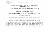 ANEXO: - Defensor del Pueblo Andaluz€¦  · Web viewEn el caso planteado, como desgraciadamente viene siendo práctica administrativa para este tipo de expedientes en la provincia