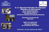 S. E. Marcela Paredes de Vásquez Ministra de …...PROVINCIA DE HERRERA PRESUPUESTO DE FUNCIONAMIENTO-2017 B/. 32,092,658.00 PRESUPUESTO DE FUNCIONAMIENTO AÑO 2017 Administración