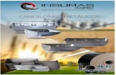  · CANGILONES DE ACE-RO INOXIDABLE ASI 304 La confiabilidad y seguridad en el funcionamiento de un sistema de elevación comienza por el perfil de Ios cangilones utilizados. El diseño