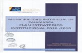 OGPP-MPC, de fecha 23 de diciembre del 2015, respecto a la Aprobaciôn de los Documentos de Gestiôn 2016 (POI, PEI, PIA), Y', CONSIDERANDO: Que. la Municipalidad Provincial de Cajamarca