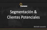 Segmentación & Clientes Potencialesmoztro.info/segmentacionclaseeae.pdf · Status/ Estilo de Vida Personal/ Trabajo ... Personalidad, Valores y Elementos Visuales. ML . TARGET INSIGHT