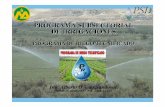 PROGRAMA SUBSECTORIAL DE IRRIGACIO ES · posteriormente a través de la Ley Nº 28675 (febrero del 2006), recibimos la denominación de Programa Subsectorial de Irrigaciones. Como