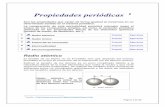 Propiedades periódicas 1 - MACHETE 2000enlace de los compuestos simples, así como la variación periódica detectada en las propiedades físicas de los elementos químicos (puntos