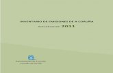 INVENTARIO DE EMISIONES DE A CORUÑA · Inventario de Emisiones de A Coruña. Actualización 2011. 3 1.- ANTECEDENTES Para la evaluación de la contaminación del aire en el Ayuntamiento