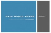 Inicio Rápido GNSSs3.microsurvey.com.s3.amazonaws.com/Spanish/manuals/... · 2018-02-27 · - Distancias medidas con una estación total para calcular coordenadas escaladas. Los