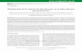 Modulación de la síntesis de interferones en la infección por ... - … · 2013-10-30 · Modulación de INF´s por paramixovirus 242 Neumol Cir Torax, Vol. 72, No. 3, Julio-septiembre