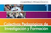 Colectivos Pedagógicos de Investigación y Formaciónaraguaney.cenamec.gob.ve/wp-content/uploads/2017/03/Cuadernillo1b.pdfde aprendizaje, proyectos Educativos Integrales Comunitarios,