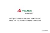 Perspectivas de Pemex Refinación ante los retos del cambio ... · Se estima que el costo incremental de operación para las refinerías en Estados Unidos sería de 1 a 2 US$/b, hacia