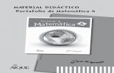 MATERIAL DIDÁCTICO Portafolio de Matemática 4digital.aique.com.ar/segundo-ciclo/archivos/Guia... · Planificación Anual Diseño Curricular de 4.º grado para la Educación Primaria