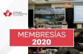 MEMBRESÍAS 2020 - Cámara de Comercio Canadá …Desarrollo de misiones comerciales a Canadá, de acuerdo a las necesidades estratégicas de su empresa. Posibilidad de realizar un