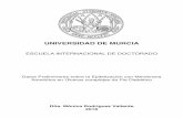 UNIVERSIDAD DE MURCIA Mónica.pdf · destacan las microangiopáticas (como oftalmopatía, nefropatía y polineuritis) y las macroangiopáticas (como la arteriopatía obstructiva crónica