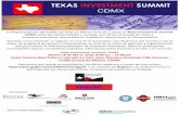 Presentación de PowerPoint Investment Summit CDMX.pdfPatrocinadores: Nuestros Aliados Estratégicos La Representación del Estado de Texas en México le invita a asistir al Texas