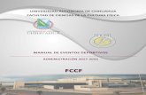 FCCF - Universidad Autónoma de Chihuahuauniq.uach.mx/documentos/1/SGC/2828dt/2516a/MANUAL... · Hoja de anotación .....15 . Manual de eventos deportivos FCCF ADMINISTRACIÓN 2017-2022