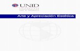 Arte y Apreciación Estética - UNID · ARTE Y APRECIACIÓN ESTÉTICA 1 Sesión No. 9 Nombre: La apreciación de las obras de las artes plásticas . Contextualización . Haz una listade