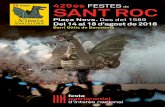 429es FESTES SANT ROC - Barcelona · 2018-07-23 · Concurs Infantil de Dibuix. Hi poden participar nenes i nens de 2 a 14 anys. Tema: plaça Nova, barri Gòtic, Festes de Sant Roc.