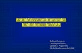 Antibióticos antitumorales Inhibidores de PARPaocc.org.ar/wp-content/uploads/2018/02/Antibioticos... · 2019-03-14 · • Además media la degradación oxidativa de la mayoría