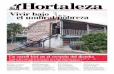 Hortaleza · 2016-10-27 · 2 EN PORTADA | Hortaleza periódico vecinal Los que nunca salen de la crisis En Hortaleza, se cuentan por cientos los hogares que subsisten con menos de
