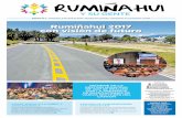 Rumiñahui 2017 con visión de futuro181.112.151.212/Documentacion/Ruminahui_y_su_Gente/2018/Ruminahui y su... · gánicos, a través del compostaje. El trabajo de la Municipalidad