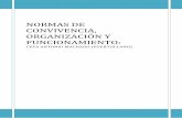 NORMAS DE CONVIVENCIA, ORGANIZACIÓN Y FUNCIONAMIENTOcepa-antoniomachado.centros.castillalamancha.es/... · organización y funcionamiento de los centros (BOE, 2- 06-1995) - Orden