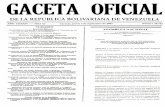 GACETA OFICIAL - Actualidad Laboralactualidadlaboral.com.ve/admini/wp-content/uploads/Ley de Promocion y... · GACETA OFICIAL DE LA REPUBLICA BOLIVARIANA DE VENEZUELA AIST 0 CXXXIV—