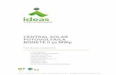 CENTRAL SOLAR FOTOVOLTAICA BONETE II 50 MWp · 2018-05-07 · CENTRAL SOLAR FOTOVOLTAICA BONETE II 50 MWp T.M. Bonete | ALBACETE > DOCUMENTO Estudio de impacto ambiental > LUGAR Y