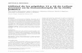 Utilidad de los péptidos 33 y 38 de Lolium perenne … 1...8 / Revista de la Asociación Médica Argentina, Vol. 127, Número 1 de 2014 ARTÍCULO ORIGINAL Utilidad de los péptidos