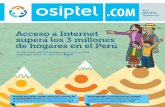 Acceso a Internet supera los 3 millones de hogares en el Perú...Acceso a Internet supera los 3 millones de hogares en el Perú ... atraer más usuarios en las distintas localidades