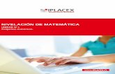 NIVELACIÓN DE MATEMÁTICAcursos.iplacex.cl/CED/MAT002/S1/ME_1.pdf 2 Introducción Los conjuntos numéricos son construcciones matemáticas que definen diversos tipos de números y