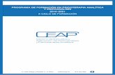 PROGRAMA DE FORMACIÓN EN PSICOTERAPIA ANALÍTICA Y ...centroceap.es/wp-content/uploads/2018/05/programa-5-cursos-ceap.pdf · - Difusión del psicoanálisis mediante conferencias,