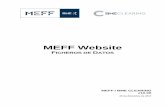 MEFF Website Website...1.3.3 Separadores de campos y de registros Todos los campos están separados por el carácter punto y coma “;”). Todos los registros de cada uno de los ficheros