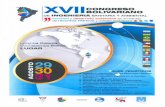 XVII CONGRIISO BOLIVARIANO · IACC 11 Técnicas de monitoreo y en control ambiental en proyectos IACC 12 Planes municipales y departamentales para enfrentar el cambio climático IACC