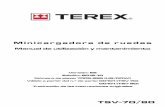 Manual de utilización y mantenimientoconstructionsupport.terex.com/_library/technical_assistance/Terex_Equipment_Ltd/Terex...conseguir uno de recambio antes de volver a utilizar la