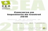 Concurso en Ingeniería de Control 2019 - UNEDfmorilla/CIC2019/CIC2019_Descripcion.pdfCIC201 39 1. Introducción. Este documento presenta las bases técnicas del Concurso que el Grupo