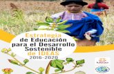 Estrategia de Educación para el Desarrollo Sostenible de IDEAS · La aprobación de los Objetivos de Desarrollo Sostenible por la Organización de Naciones Unidas el 25 de septiembre