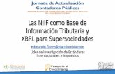 Las NIIF como Base de Información Tributaria y XBRL para ...defensoriadian.gov.co/wp-content/uploads/2017/02/2-EDMUNDO-FLOREZ.pdf• Más de 3000 videos y 500 conferencias presenciales.