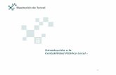 Introducción a la Contabilidad Pública Local.-tic.dpteruel.es/.../sites/119/2016/08/DPT-Contabilidad.pdfContabilidad Pública Local Por qué se reforma, y el qué: Causas fundamentales