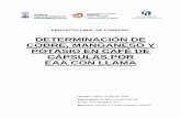 DETERMINACIÓN DE COBRE, MANGANESO Y POTASIO EN CAFÉ …zaguan.unizar.es/record/6358/files/TAZ-PFC-2011-522.pdf · Determinación de cobre, manganeso y potasio en café de capsulas